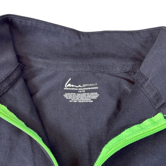 Lane Bryant Jacket Sz 14/16 Full Zip Front Track Athletic Pockets Exercise - Picture 2 of 3